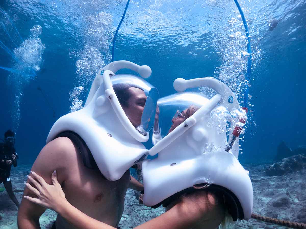 Sea Trek in Cozumel